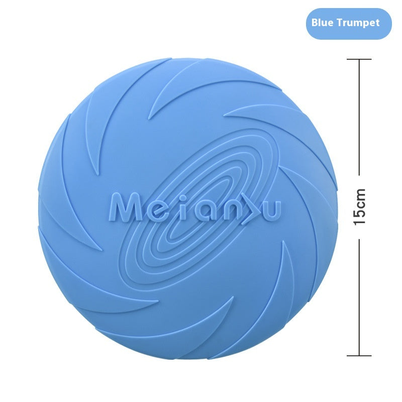 Rubber Dog Frisbee Outdoor Toy