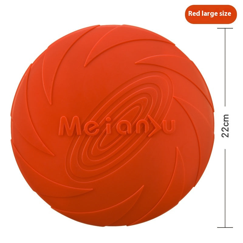 Rubber Dog Frisbee Outdoor Toy