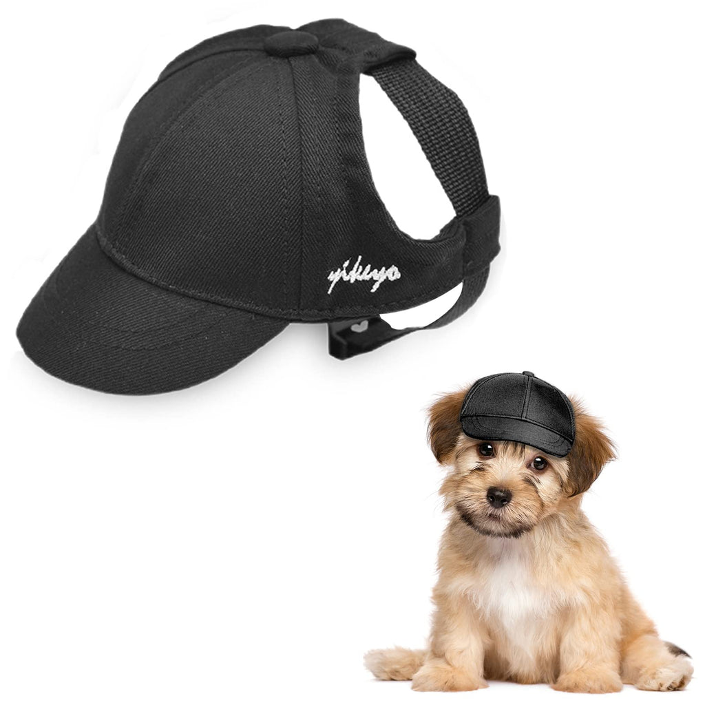 Dog Baseball Cap Adjustable Dog Outdoor Sport Sun Protection Baseball Hat Cap Visor Sunbonnet Outfit with Ear Holes for Puppy Small Dogs Adjustable Sun Visor Caps Sport Pet Cap Sunbonnet Sun hat