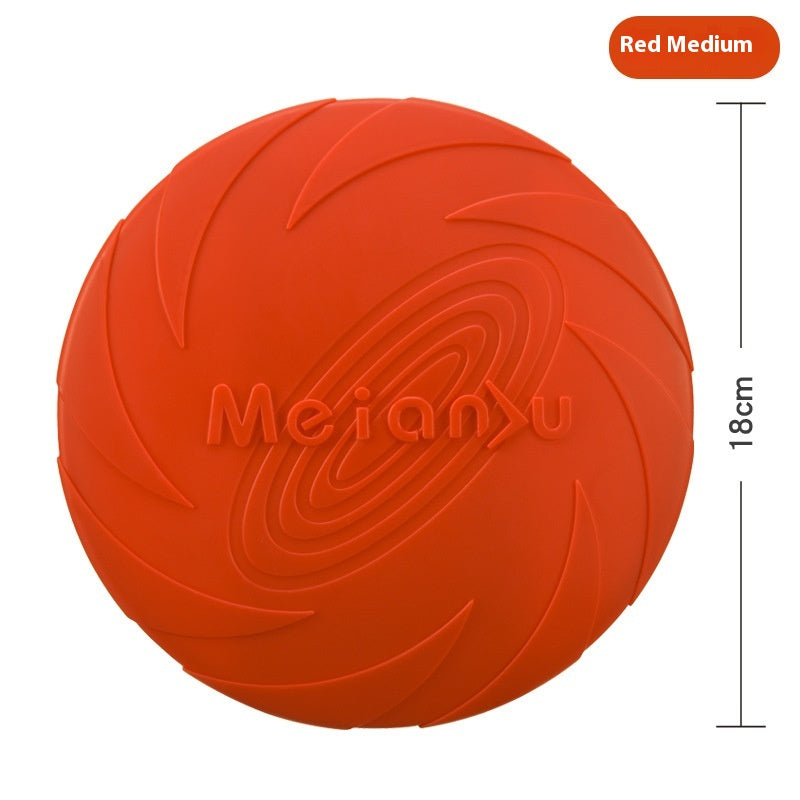 Rubber Dog Frisbee Outdoor Toy