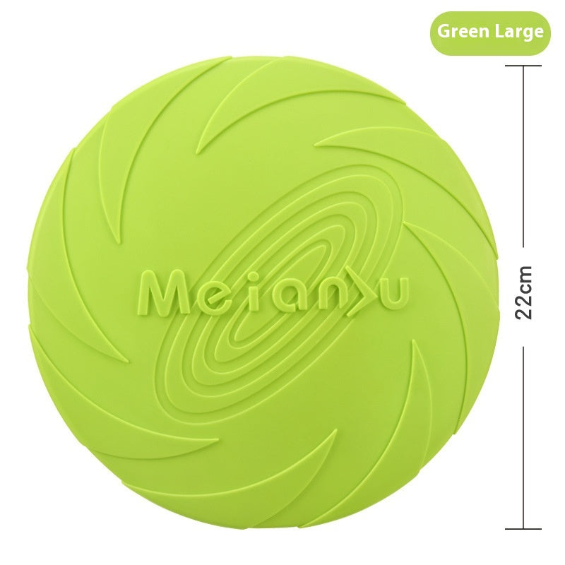 Rubber Dog Frisbee Outdoor Toy