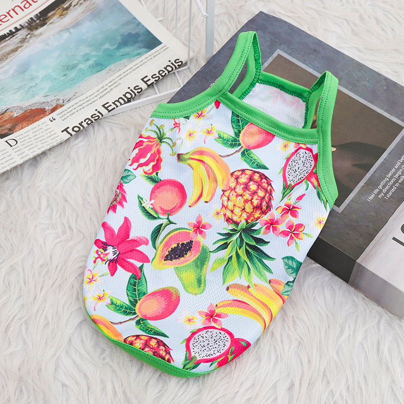 Avocado Summer Outdoor Breathable Dog Sling Vest