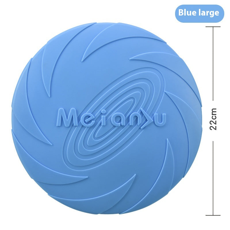 Rubber Dog Frisbee Outdoor Toy